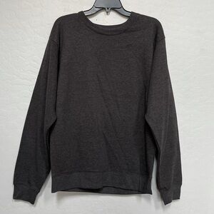 Jeff athletics CreeNeck Pullover Sweatshirt size medium in grey